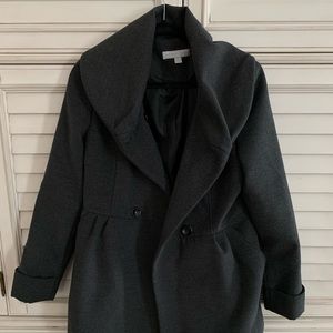 New York and Company Pea Wool Coat